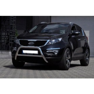 Nerezový přední ochranný rám (kengur) WT006 Kia Sportage 2010–2015 fotografie 3