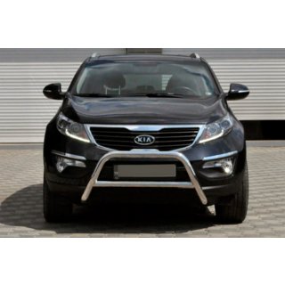 Nerezový přední ochranný rám (kengur) WT006 Kia Sportage 2010–2015 fotografie 1