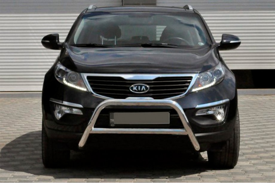 Kia Sportage 2010–2015 Nerezový přední ochranný rám (kengur) WT006 Image