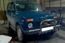 Lada Niva a Urban 1977– Přední nerezový ochranný rám (kengur) QT006 fotografie 4