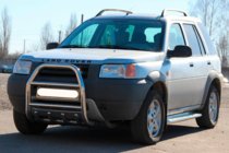 Land Rover Freelander I 1997–2006 Přední ochranný rám QT007 (nerez) fotografie 2