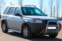Land Rover Freelander I 1997–2006 Přední ochranný rám QT007 (nerez) fotografie 3