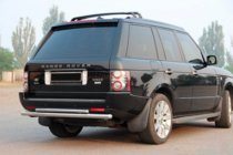 Range Rover III L322 2002–2012 Zadní ochranný rám AK002 – dvojitý (nerez) fotografie 1