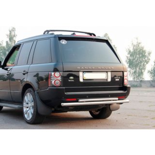 Zadní ochranný rám AK002 – dvojitý (nerez) Range Rover III L322 2002–2012 fotografie 3