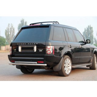 Zadní ochranný rám AK002 – dvojitý (nerez) Range Rover III L322 2002–2012 fotografie 1