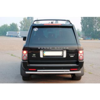 Zadní ochranný rám AK002 – dvojitý (nerez) Range Rover III L322 2002–2012 fotografie 2