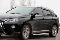 Lexus RX 2009–2015 Boční nášlapy Fullmond (2 ks, hliník) fotografie 3