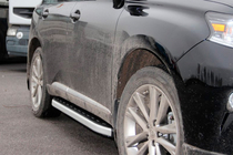 Lexus RX 2009–2015 Boční nášlapy Fullmond (2 ks, hliník) fotografie 6