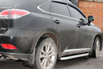 Lexus RX 2009–2015 Boční nášlapy Fullmond (2 ks, hliník) fotografie 7