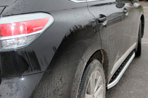 Lexus RX 2009–2015 Boční nášlapy Fullmond (2 ks, hliník) fotografie 8