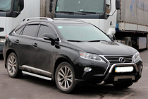 Lexus RX 2009–2015 Boční nášlapy Fullmond (2 ks, hliník) fotografie 10