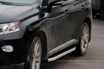 Lexus RX 2009–2015 Boční nášlapy Fullmond (2 ks, hliník) fotografie 11
