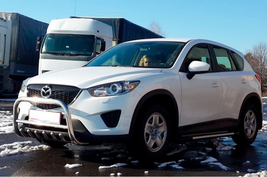 Mazda CX-5 2012–2017 Přední ochranný rám WT021 (nerez) Image