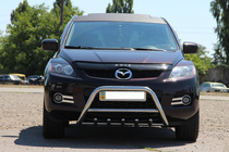 Mazda CX-7 2006–2012 Přední ochranný rám WT003 (nerez) fotografie 2