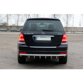 Zadní rám AK-style (nerez) Mercedes GL třída X164 2006–2012 fotografie 2
