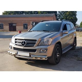 Přední ochranný rám ST015 (nerez) Mercedes GL třída X164 2006–2012 fotografie 4