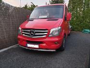 Mercedes Sprinter W906 2006–2018 Přední spodní ochranný rám ST008 (nerez) 2006–2013, 70 mm fotografie 4
