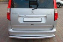 Mercedes Vaneo W414 2001–2005 Zadní nerezový ochranný rám fotografie 2