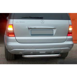 Zadní ochranný rám AK006 (nerez) Mercedes ML W163 1997–2005
