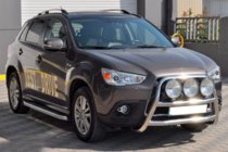 Mitsubishi ASX 2010–2023 Přední ochranný rám WT018 (nerez) fotografie 3