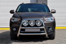 Mitsubishi ASX 2010–2023 Přední ochranný rám WT018 (nerez) fotografie 1