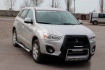 Mitsubishi ASX 2010–2023 Boční trubky BB002 (2 ks, nerez) fotografie 2