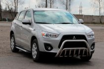 Mitsubishi ASX 2010–2023 Bullbar WT002 (nerez) fotografie 1