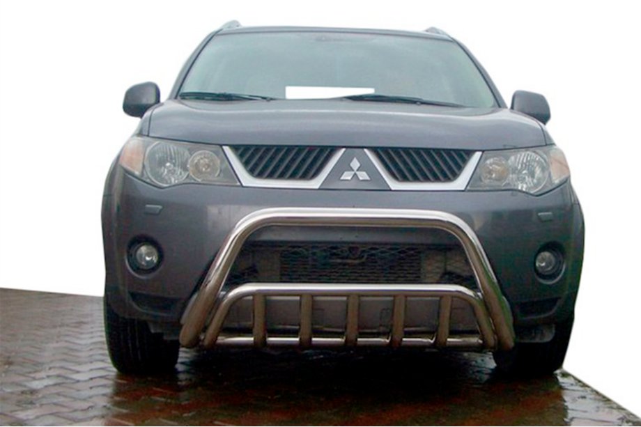 Mitsubishi Outlander 2006–2012 Bullbar WT002 (nerez) Image