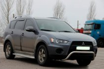 Mitsubishi Outlander 2006–2012 Bullbar WT007 (nerez) fotografie 3