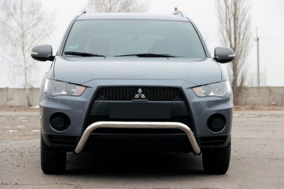 Mitsubishi Outlander 2006–2012 Bullbar WT007 (nerez) Image