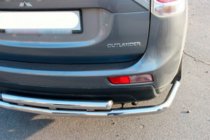 Mitsubishi Outlander 2012–2021 Zadní ochranný rám AK004 (nerez) fotografie 4