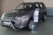 Mitsubishi Outlander 2012–2021 Bullbar WT002 (nerez) fotografie 3