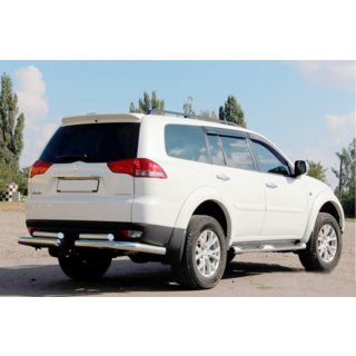 Zadní ochranné oblouky AK003-Special (2 ks, nerez) Mitsubishi Pajero Sport 2008–2015 fotografie 3