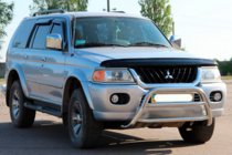 Mitsubishi Pajero Sport 1996–2007 Bullbar WT022 (nerez) fotografie 3