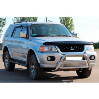 Bullbar WT022 (nerez) Mitsubishi Pajero Sport 1996–2007 fotografie 3