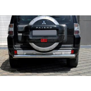 Zadní ochranný oblouk AK002 (nerez) Mitsubishi Pajero Wagon IV 2006–2021 fotografie 1