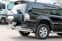 Mitsubishi Pajero Wagon IV 2006–2021 Zadní rám AK003 dvojitý (nerez) fotografie 3