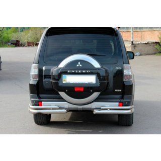 Zadní rám AK003 dvojitý (nerez) Mitsubishi Pajero Wagon IV 2006–2021 fotografie 2