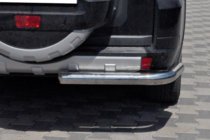 Mitsubishi Pajero Wagon IV 2006–2021 Zadní ochranný oblouk AK003 (nerez) fotografie 2