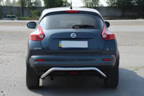 Nissan Juke 2010–2019 Zadní ochranný rám AK007 (nerez) fotografie 7