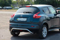 Nissan Juke 2010–2019 Zadní ochranný rám AK007 (nerez) fotografie 1