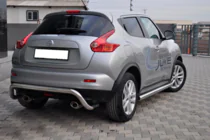 Nissan Juke 2010–2019 Zadní ochranný rám AK007 (nerez) fotografie 5