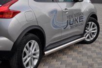 Nissan Juke 2010–2019 Boční trubky Ø60 (2 ks, nerez) fotografie 2