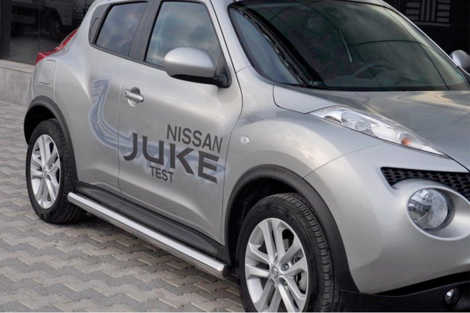 Nissan Juke 2010–2019 Boční trubky Ø60 (2 ks, nerez) Image