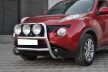Nissan Juke 2010–2019 Přední ochranný rám WT018 (nerez) fotografie 5