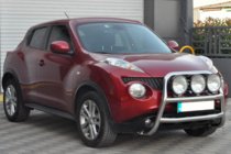 Nissan Juke 2010–2019 Přední ochranný rám WT018 (nerez) fotografie 4