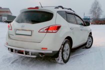 Nissan Murano 2008–2014 Zadní ochranný rám AK (nerezový) fotografie 1