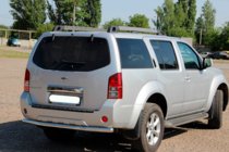 Nissan Pathfinder R51 2005–2014 Zadní ochranný rám AK002 (nerez) fotografie 3
