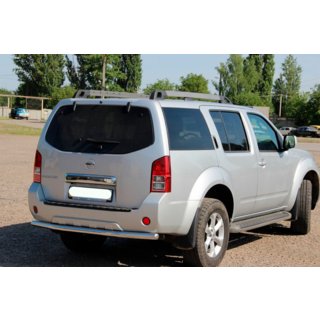 Zadní ochranný rám AK002 (nerez) Nissan Pathfinder R51 2005–2014 fotografie 3