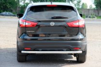 Nissan Qashqai 2014–2021 Zadní ochranný rám AK002 (nerez) fotografie 1
